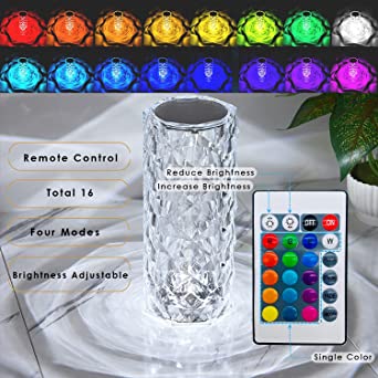 Crystal Touch LED Lamp