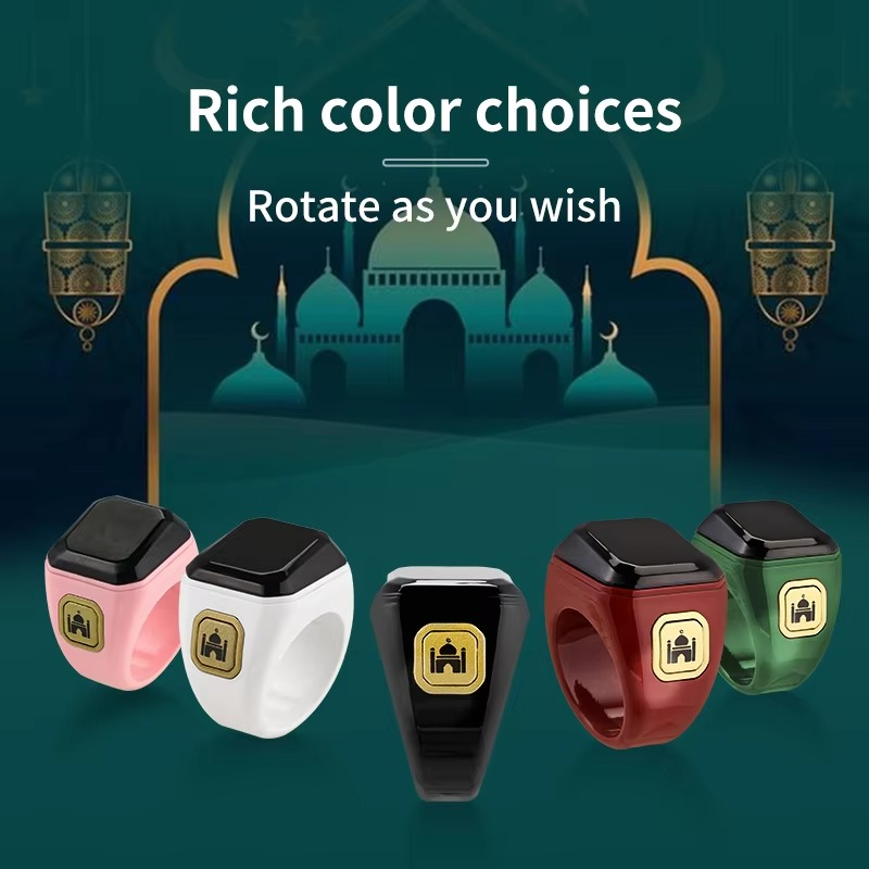 Smart Zikr Ring with OLED Display
