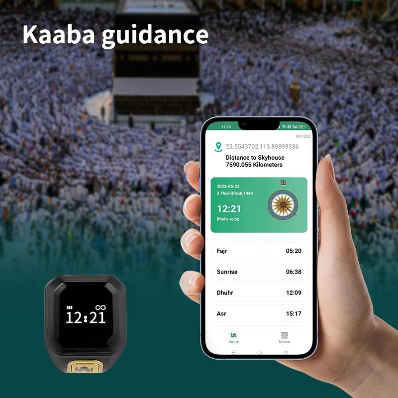 Smart Zikr Ring with OLED Display