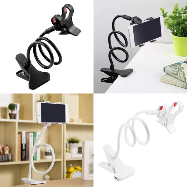 Lazy Snake Mobile Phone Holder – Flexible 360° Rotating Stand
