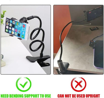 Lazy Snake Mobile Phone Holder – Flexible 360° Rotating Stand