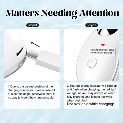 Face Lifting EMS Facial Massager With Red Light Therapy – Random Color
