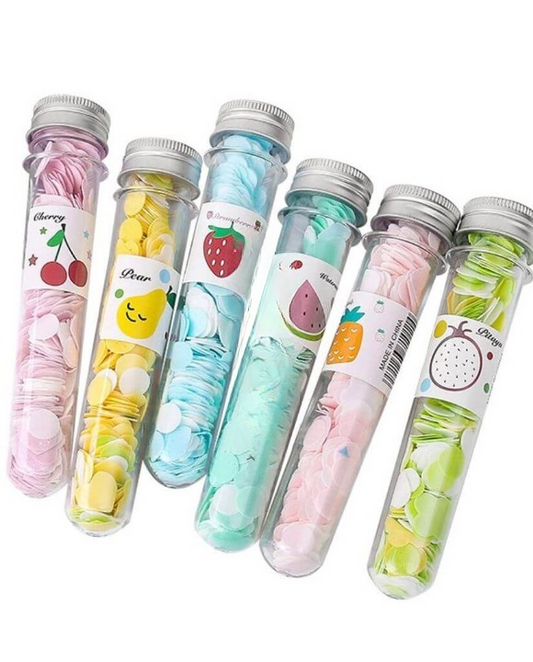 Portable Tube Paper Soap Sheets