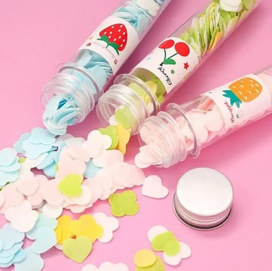 Portable Tube Paper Soap Sheets
