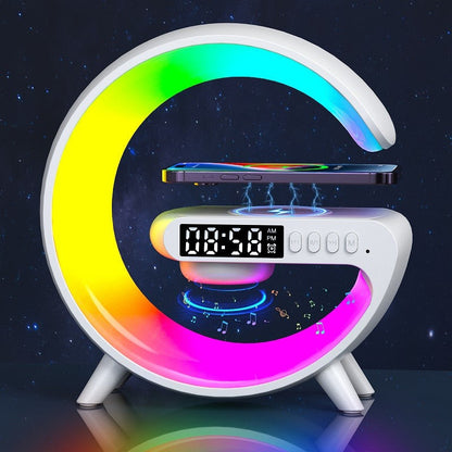 Smart LED Alarm Clock with Bluetooth Speaker