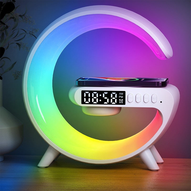 Smart LED Alarm Clock with Bluetooth Speaker